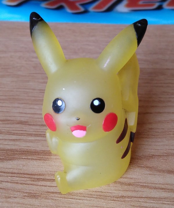 Pikachu (Clear), Pocket Monsters Diamond & Pearl, Bandai, Trading