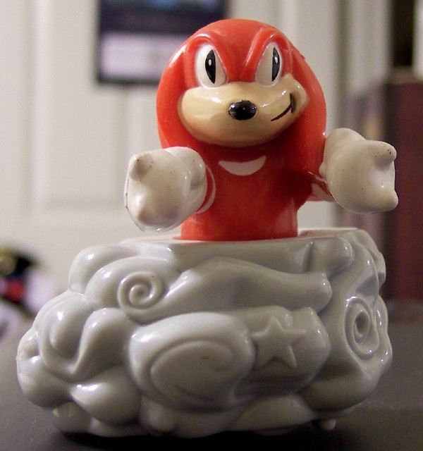 Knuckles the Echidna, Sonic The Hedgehog 3, McDonald's, Trading