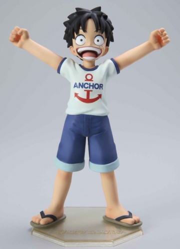 Luffy Monkey D. (Portrait of Pirates SeriesCB-1 Monkey D. Luffy), One Piece, MegaHouse, Pre-Painted, 1/8