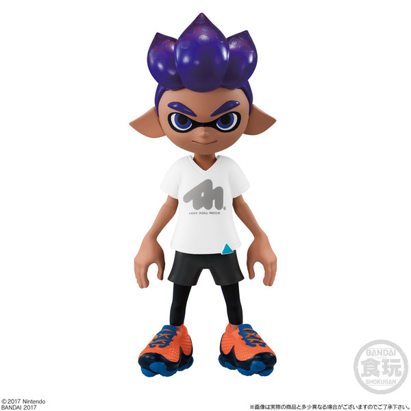 Inkling (Boy, Bright Blue), Splatoon 2, Bandai, Trading