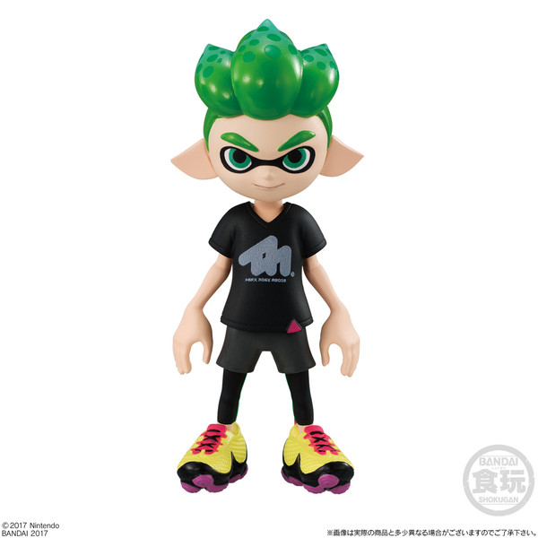 Inkling (Boy, Neon Green), Splatoon 2, Bandai, Trading