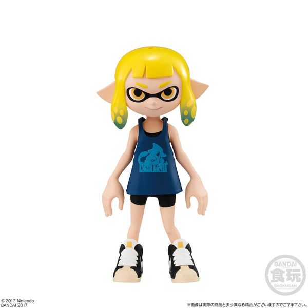 Inkling (Girl, Neon Yellow), Splatoon 2, Bandai, Trading