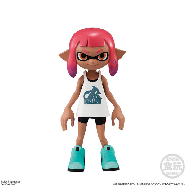 Inkling (Girl, Neon Pink), Splatoon 2, Bandai, Trading