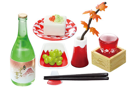 Red Mt. Fuji, Re-Ment, Trading, 4521121505398