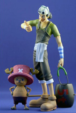 Tony Tony Chopper, Usopp ((Series 2) Usopp & Tony Tony Chopper), One Piece, MegaHouse, Pre-Painted, 1/8