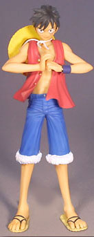 Luffy Monkey D. (Portrait Of Pirates Original Series (Series 1) Monkey D. Luffy), One Piece, MegaHouse, Pre-Painted, 1/8