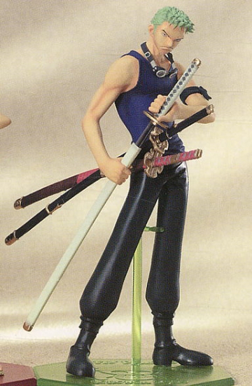 Zoro Roronoa (Portrait Of Pirates Original Series Roronoa Zoro), One Piece, MegaHouse, Pre-Painted, 1/8