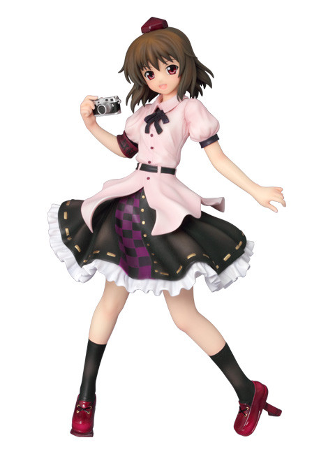 Syameimaru Aya (2, Purple Checkered), Touhou Project, Griffon Enterprises, Pre-Painted, 1/8, 4582221155531