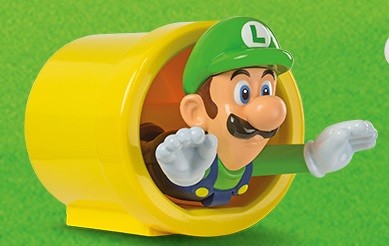 Luigi, Super Mario Brothers, McDonald's, Trading