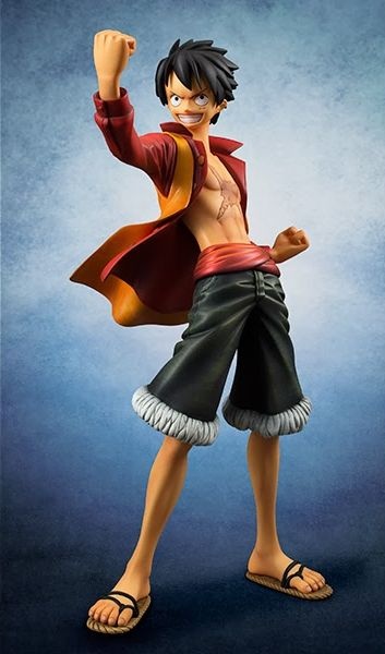 Luffy Monkey D. (Monkey D. Luffy), One Piece Film Z, MegaHouse, Pre-Painted, 1/8