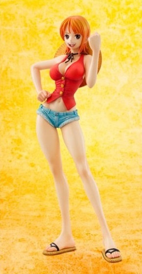 Nami (MUGIWARA), One Piece, MegaHouse, Pre-Painted, 1/8