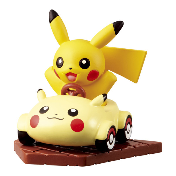 Pikachu (Pikachu-car), Pocket Monsters, Re-Ment, Pokémon Center, Trading