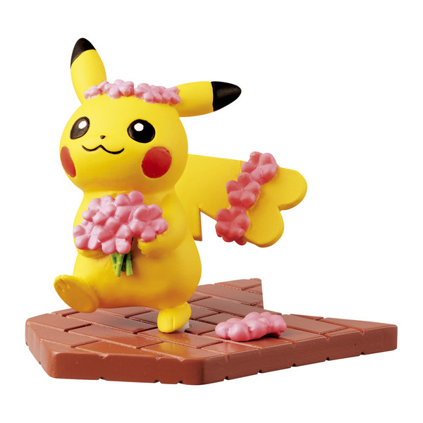 Pikachu (Flower), Pocket Monsters, Re-Ment, Pokémon Center, Trading