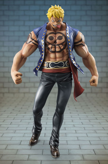 Bellamy (the Hyena), One Piece, MegaHouse, Pre-Painted, 1/8