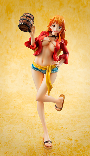 Nami (MUGIWARA), One Piece, MegaHouse, Pre-Painted, 1/8