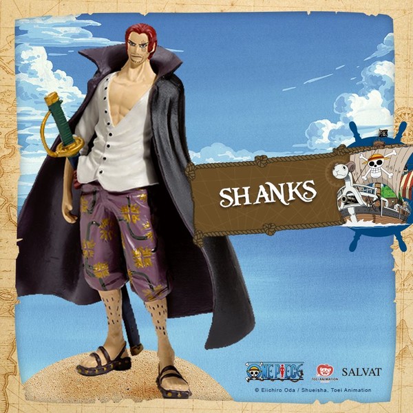 Akagami no Shanks, One Piece, Estudio Fénix, Hachette Collections, Editorial Salvat, Trading