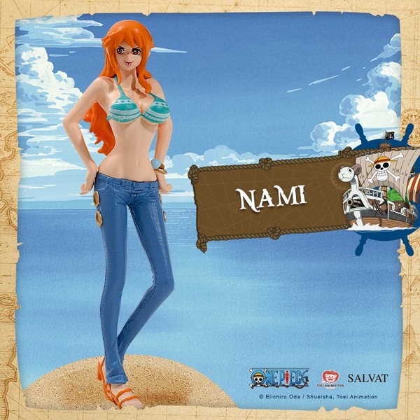 Nami, One Piece, Estudio Fénix, Hachette Collections, Editorial Salvat, Trading