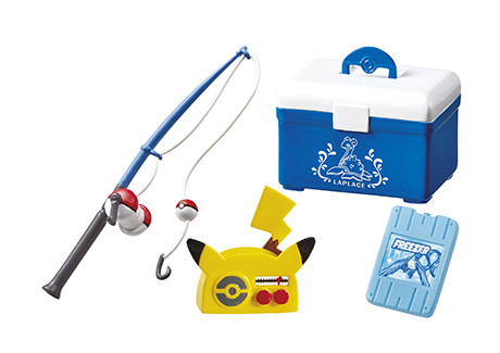 Freezer, Laplace, Pikachu, Pocket Monsters, Re-Ment, Trading