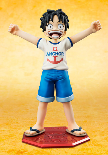 Luffy Monkey D. (Portrait Of Pirates CB-R1 Monkey D. Luffy), One Piece, MegaHouse, Pre-Painted, 1/8