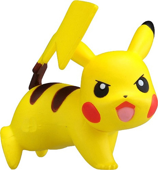 Pikachu (Battle Pose), Pocket Monsters Sun & Moon, Takara Tomy, Trading