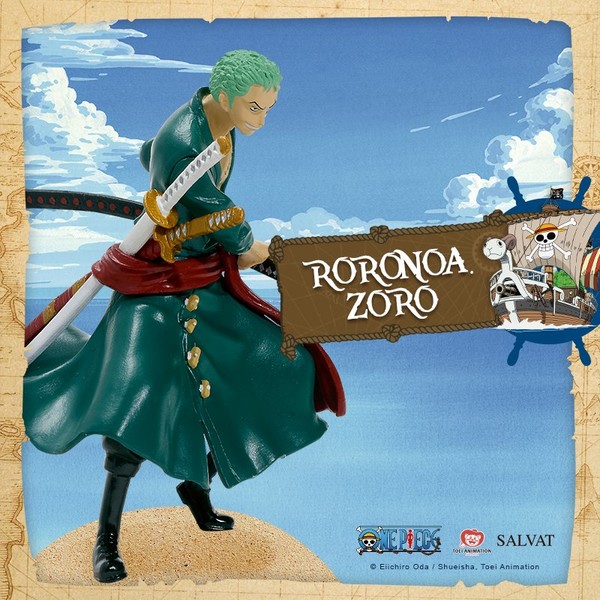 Roronoa Zoro, One Piece, Estudio Fénix, Hachette Collections, Editorial Salvat, Trading