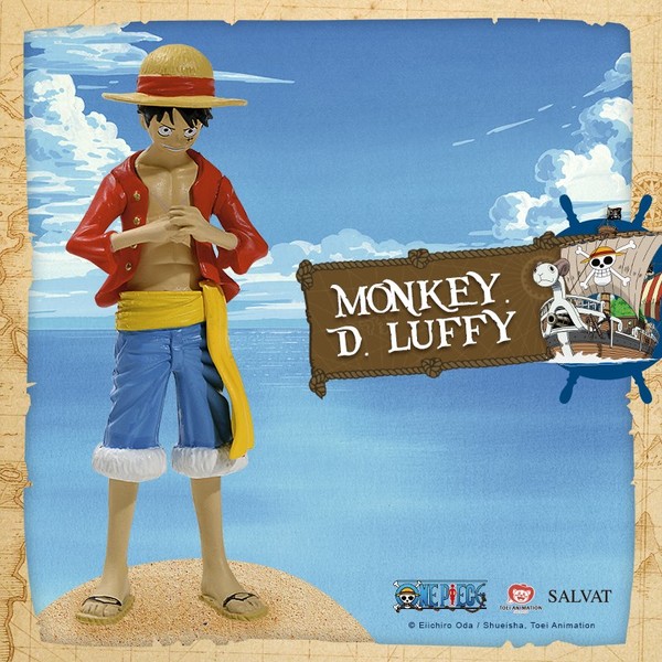 Monkey D. Luffy, One Piece, Estudio Fénix, Hachette Collections, Editorial Salvat, Trading
