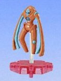 Deoxys (Defense Form), Pocket Monsters Diamond & Pearl, Bandai, Trading