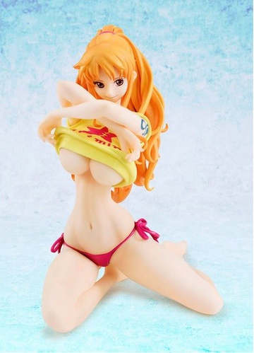 Nami (BB02 Repaint), One Piece, MegaHouse, Pre-Painted, 1/8