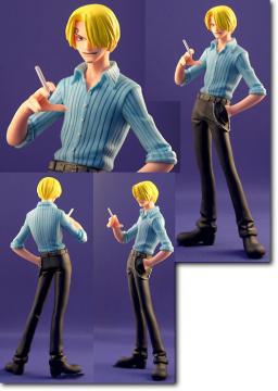 Sanji (Portrait Of Pirates Original Series (Series 2)), One Piece, MegaHouse, Pre-Painted, 1/8