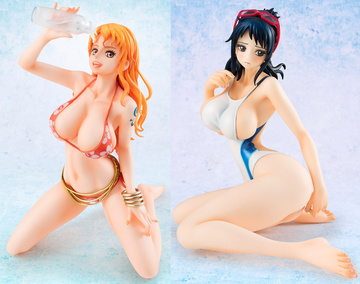 Nami, Tashigi (Nami BB03 & Tashigi BBWhite Set), One Piece, MegaHouse, Pre-Painted, 1/8