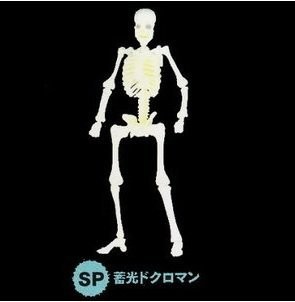 Skeleton American Soldier DEVGRU - Body (Phosphorescence), Fight! Dokuroman, Kaiyodo, Trading, 1/18
