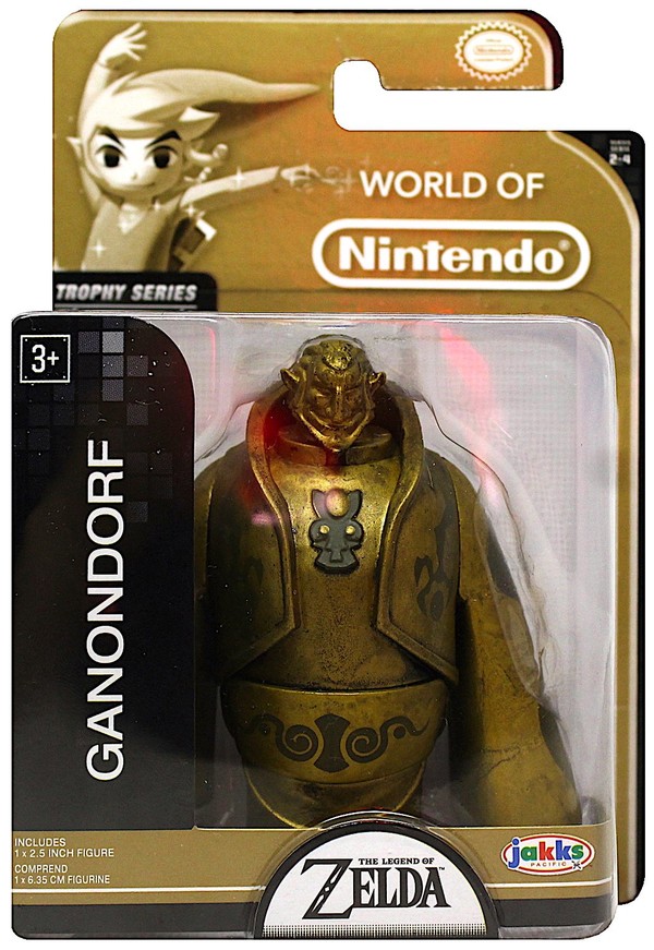 Ganondorf (Trophy, 2.5"), Zelda No Densetsu: Kaze No Takt, Jakks Pacific, Trading
