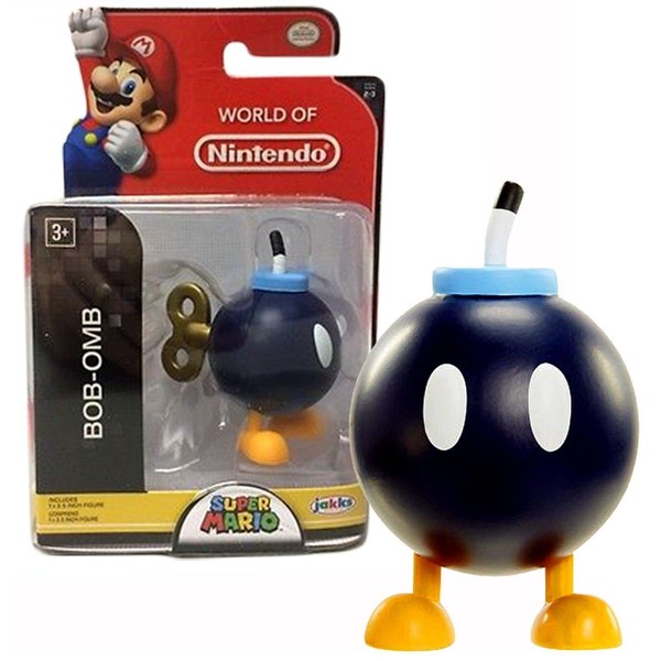 Bomb Hei (2.5"), Super Mario Brothers, Jakks Pacific, Trading