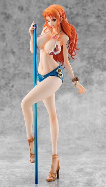 Nami (New), One Piece, MegaHouse, Pre-Painted, 1/8