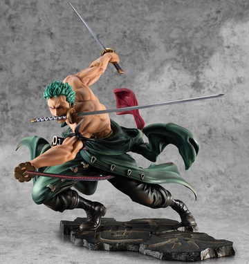 Zoro Roronoa (Portrait Of Pirates LIMITED EDITION Roronoa Zoro 3000 World), One Piece, MegaHouse, Pre-Painted, 1/8