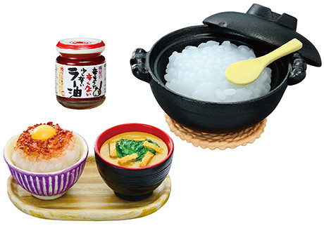 Rice With Raw Egg And Chili Oil, Re-Ment, Trading, 4521121505138