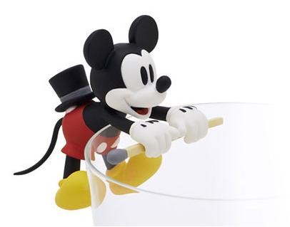 Mickey Mouse (1936's Thru the Mirror), Disney, Ensky, Trading