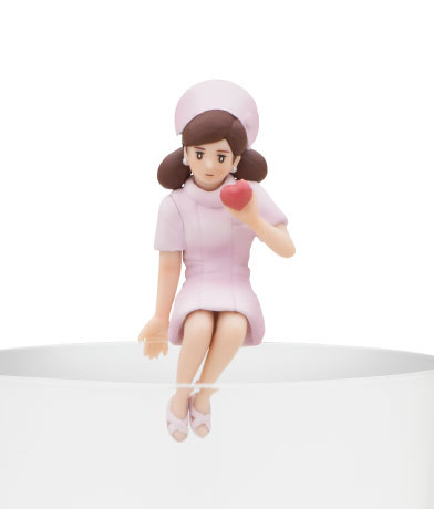 Fuchiko (Heart no Fuchiko, Pink), Cup No Fuchiko, Kitan Club, Trading