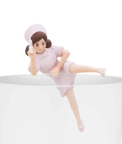 Fuchiko (Chuusha-ki no Fuchiko, Pink), Cup No Fuchiko, Kitan Club, Trading