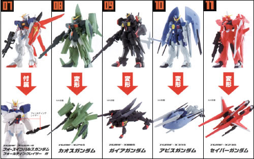 ZGMF-X56S Impulse Gundam, ZGMF-X56S/α Force Impulse Gundam (w/h Folding Razor), Kidou Senshi Gundam SEED Destiny, Bandai, Trading
