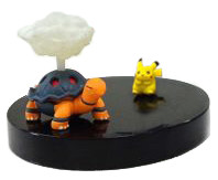 Cotoise, Pikachu, Gekijouban Pocket Monsters Advanced Generation: Rekkuu No Houmonsha Deoxys, Tomy, Trading, 1/40