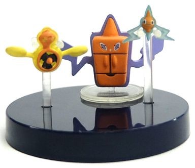 Rotom (Frost Form, Fan Form), Pocket Monsters Diamond & Pearl, Takara Tomy, Trading, 1/40