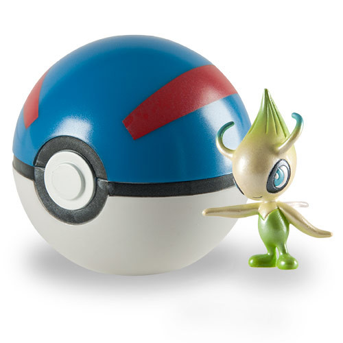 Celebi (20th Anniversary Pearlescent), Pocket Monsters, Tomy USA, Trading
