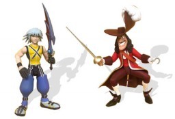 Captain Hook, Kingdom Hearts, Mirage Toys, Action/Dolls