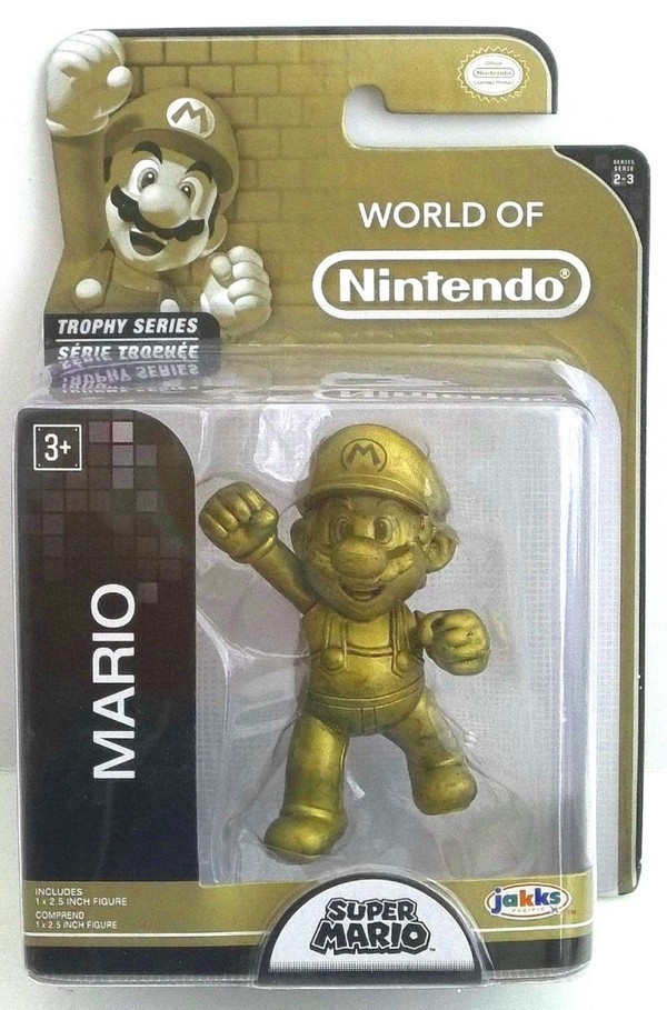 Mario (Trophy), Super Mario Brothers, Jakks Pacific, Trading