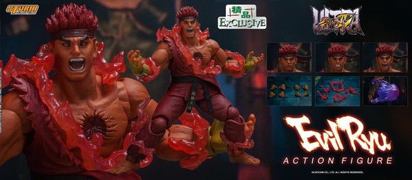 Satsui no Hadou ni Mezameta Ryuu (Red), Ultra Street Fighter IV, Storm Collectibles, Action/Dolls, 1/12