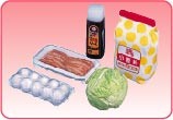 Candy Toy, Miniature, Puchi Sample Series, Puchi Supermarket (4) [4521121500157] (Okonomiyaki shi you!), Re-Ment, Trading, 4521121500157
