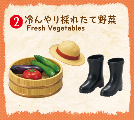 Fresh Vegetables, Re-Ment, Trading, 4521121504971
