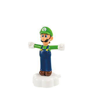 Luigi, Super Mario Brothers, McDonald's, Trading