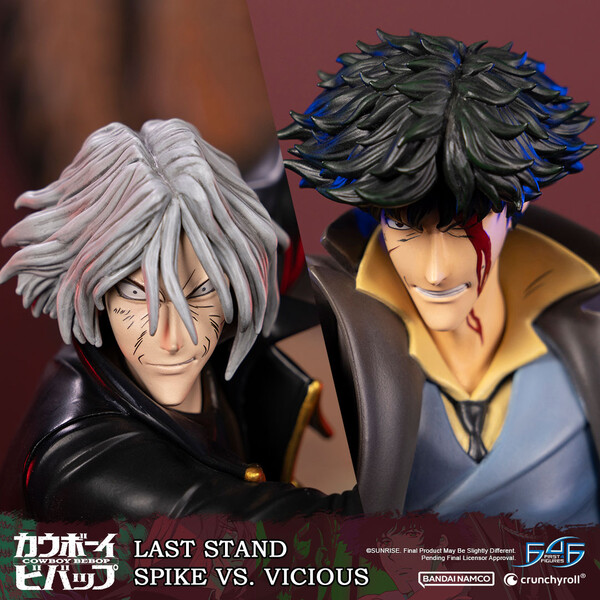 Vicious (Last Stand, Exclusive Edition), Cowboy Bebop, First 4 Figures, Pre-Painted, 1/8